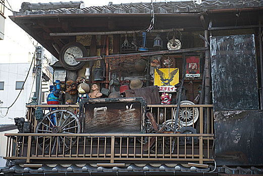 日本人家房屋阳台