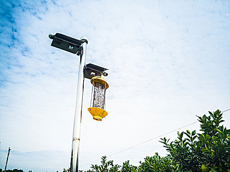 绿色生态种植物理果园太阳能灭蚊杀虫灯