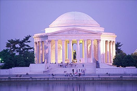 杰佛逊纪念馆,华盛顿,美国