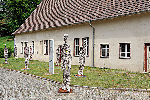 青铜,雕塑,集中营,勃兰登堡,德国,欧洲