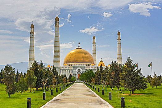土库曼斯坦,阿什哈巴德,清真寺