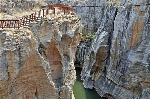圆柱形,布莱德河峡谷,自然保护区,南非,非洲