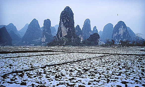 桂林雪景