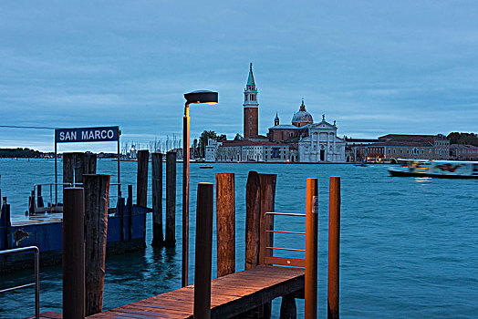 威尼斯,圣马科,码头,汽艇