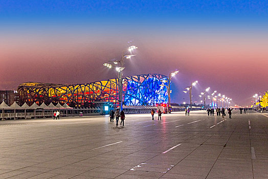 北京奥林匹克公园鸟巢体育场
