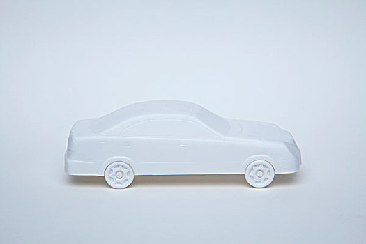 白色,微型,汽车模型,白色背景