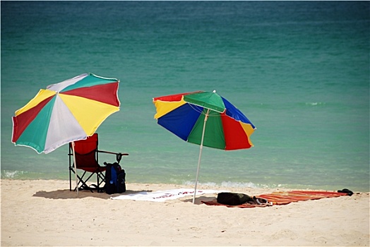 沙滩伞,海滩,2007年