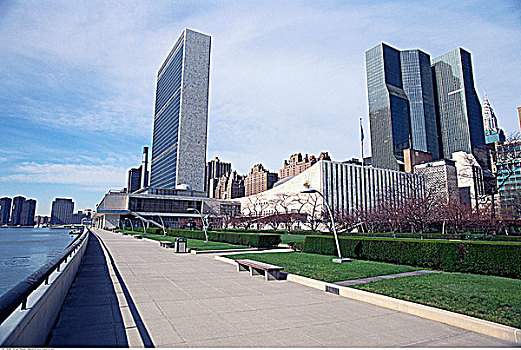联合国大楼,纽约,美国