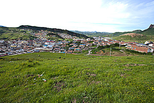 郎木寺,建筑,佛教,喇嘛寺,宗教,藏族,传统,文化,信仰,民族,寺庙