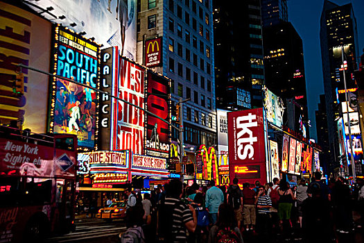 时代广场,曼哈顿,纽约,美国