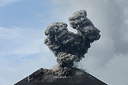 印度尼西亚,海峡,火山