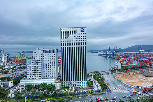 深圳盐田港全景