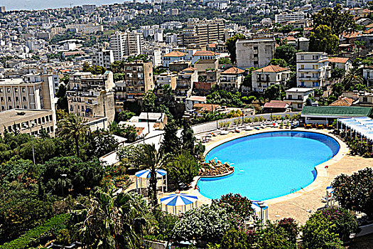 阿尔及利亚,阿尔及尔,游泳池