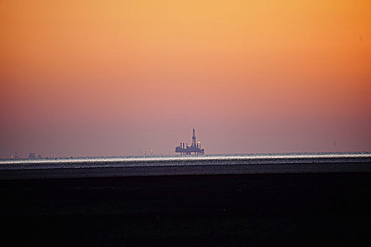 红海滩,渤海