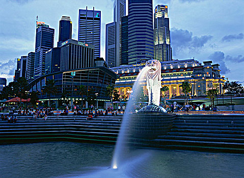 黄昏,新加坡