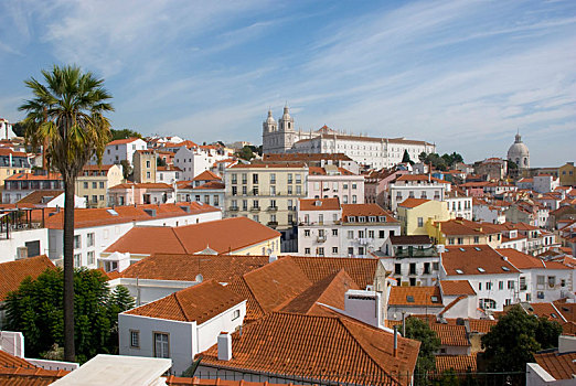 看,阿尔法马区,葡萄牙
