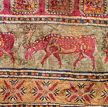 特写,堆,地毯,公元前5世纪,艺术家,未知