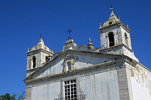 葡萄牙,阿尔加维,拉各斯,圣玛丽亚教堂