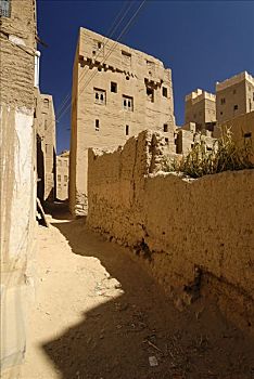 老城,哈德拉毛,也门