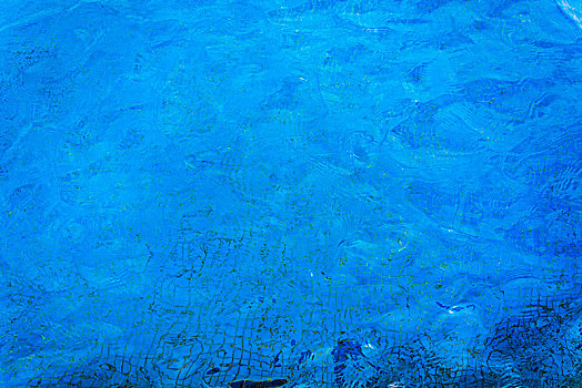 蓝色,游泳池,波纹,水,特写,背景