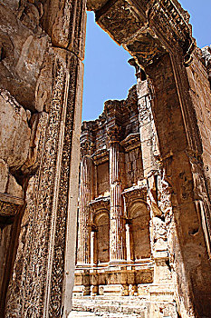 黎巴嫩巴尔贝克神庙遗址
