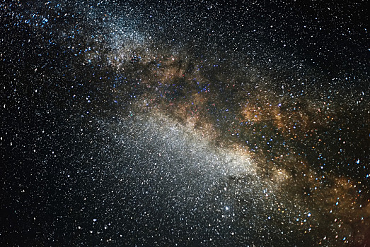 银河,星系,俄罗斯,夜晚