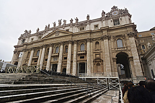 梵蒂冈城国的圣彼得大教堂
