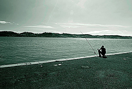 捕鱼者,塔霍河,里斯本,葡萄牙