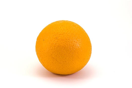 橙色,隔绝,白色背景
