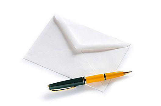 邮件,概念,信封,隔绝,白色