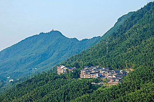 重庆市永川区茶山竹海风景区茶竹天街