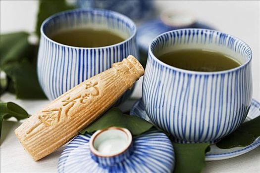 绿茶,日本,甜,豆酱