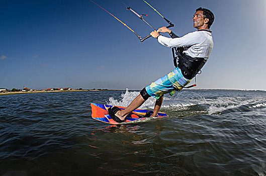 风筝冲浪手