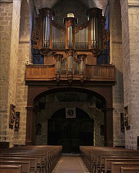器官,教堂,法国