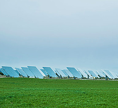 太阳能电池板,拉曼查,西班牙