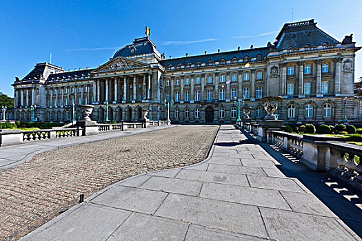 皇宫,中心,比利时,首府,布鲁塞尔,布拉班特,欧洲