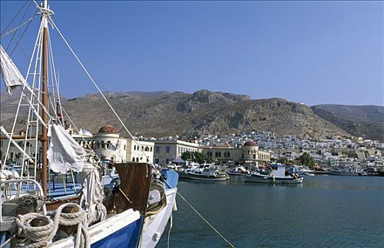 港口,多德卡尼斯群岛,希腊