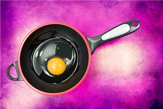 蛋,煎锅