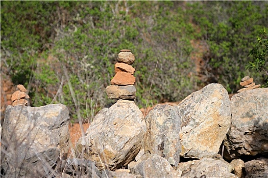 堆积,石头,自然环境,岩石
