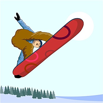 滑雪板,空气