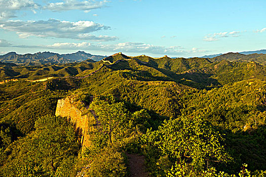 长城,古北口,建筑,文物,历史,遗迹,沧桑,军事,防御,壮观,雄伟,奇迹,旅游,景点,城墙