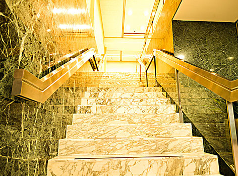 现代建筑,大理石,楼梯