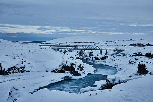 冰岛冬日