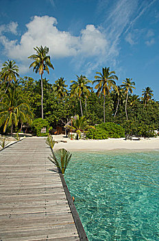 马尔代夫,北方,马累环礁,岛屿