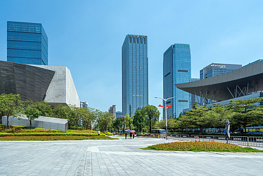 深圳金融区广场