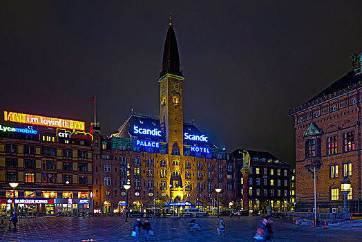 酒店,宫殿,哥本哈根