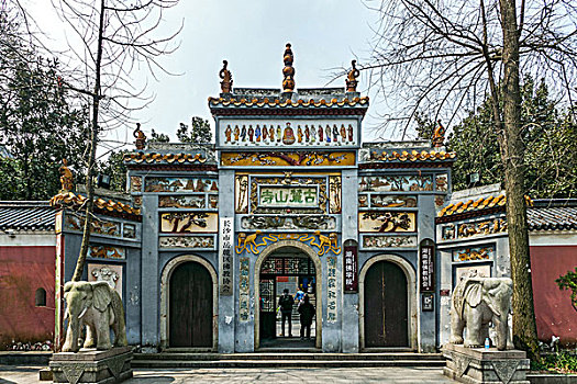 湖南省长沙岳麓山风景名胜区麓山景区－麓山寺