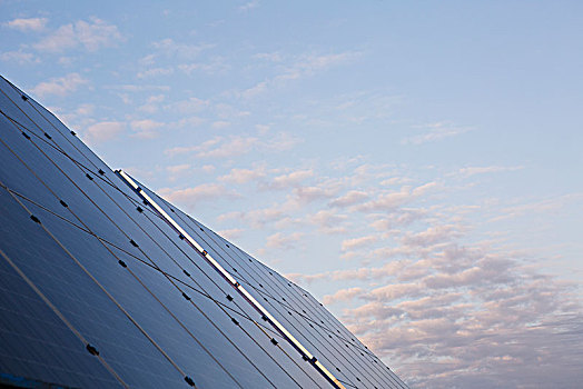 太阳能电池板,地点,安大略省,加拿大
