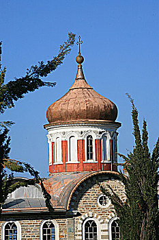 阿索斯山,教堂,安德里亚,寺院