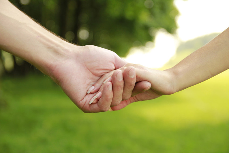 两只,手,相爱,情侣,自然_高清图片_全景视觉